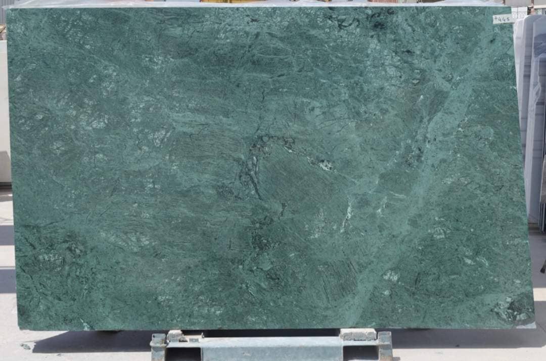 Verde Guatemala polished marble slab in Green